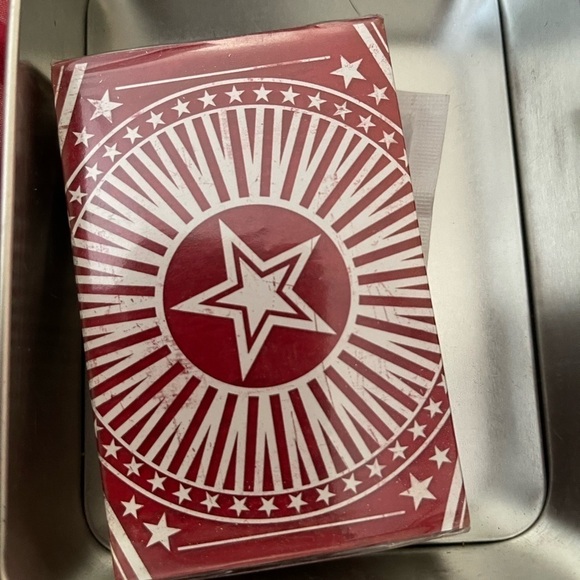 Marlboro 50th Anniversary Playing Cards w/Poker Dice &Rule Book Matching Tin Box - Picture 4 of 9